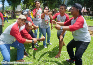 Outbound di Objek Wisata Ulundanu