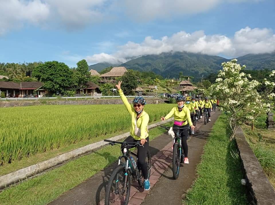 cycling in bali