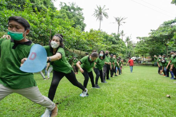 team building bali di keramas park