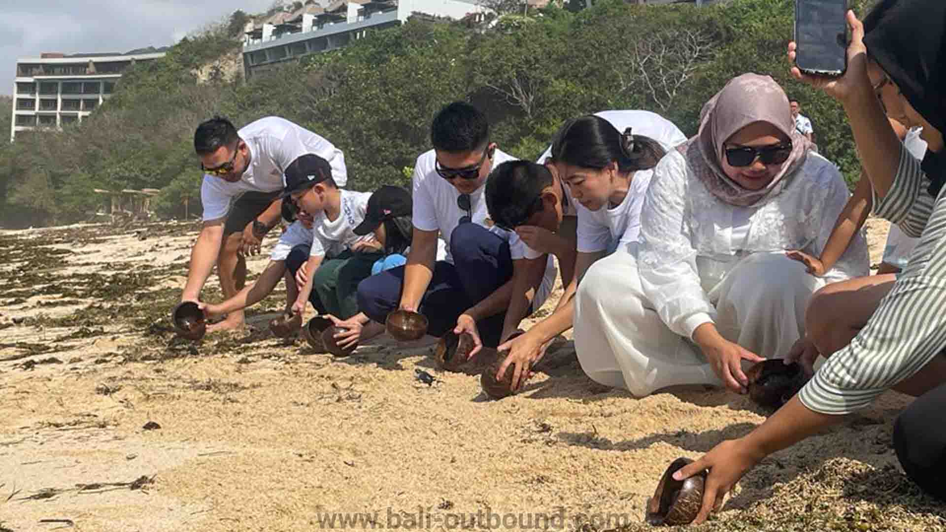 Melepas Tukik di Bali