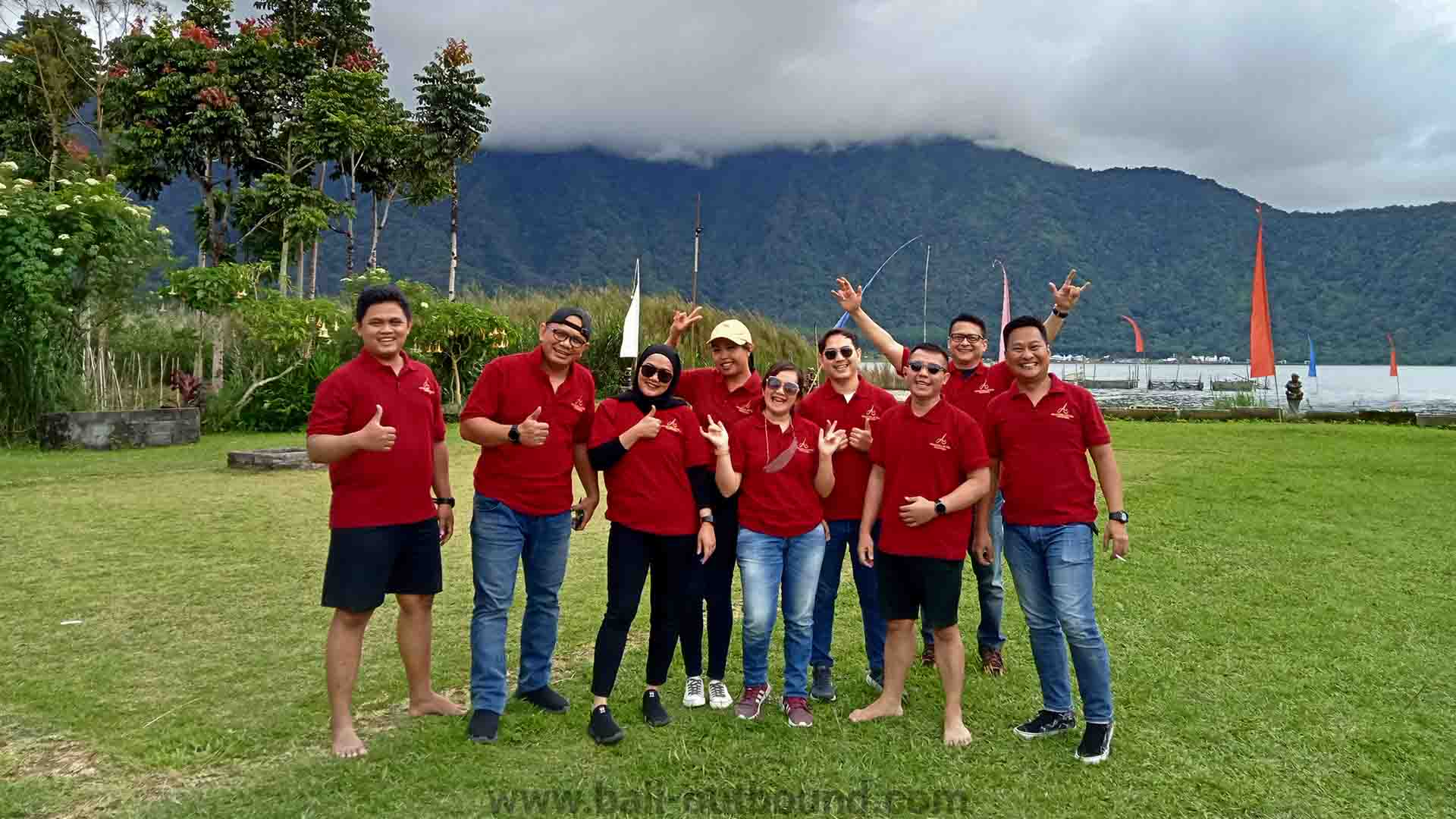 Outbound dan camping di Stoberry Camp Bedugul pegunungan Bali